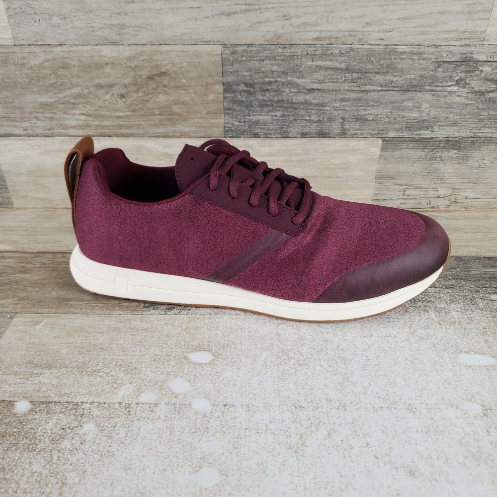 YORK Athletics Mfg The Henry Runner Mens Sweatshirt Shoes Sz‎ 11.5 Red Sneakers